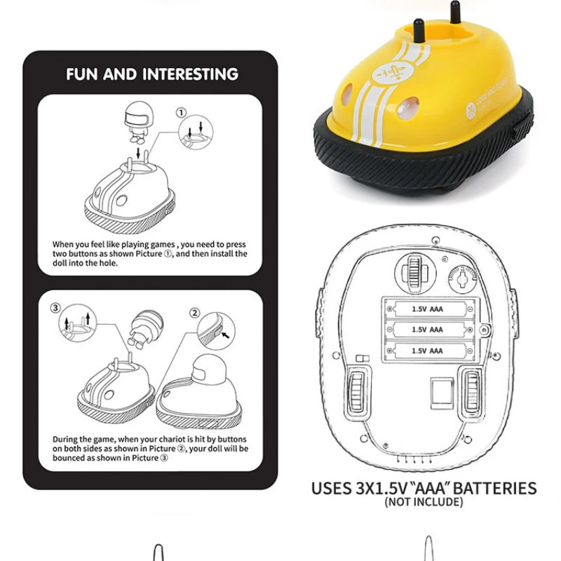 Bumper Blast Remote Control Super Battle Bumper Car